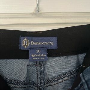 Democracy Ab Solution Bootcut Blue Jeans